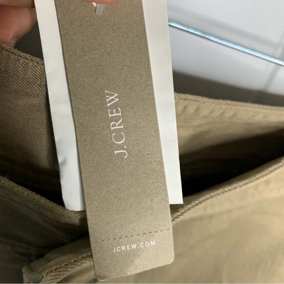 J Crew size buttons pencil skirt in stretch chino khaki size 6 minimalist bo 104 - Picture 4 of 8